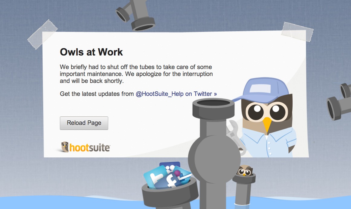 Hootsuite's owls at work